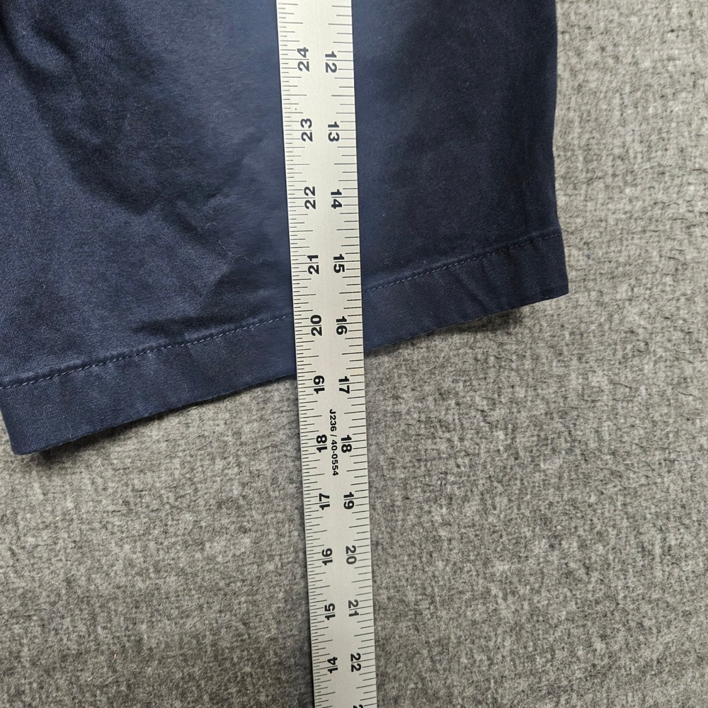 Vineyard Vines Breaker Short Mens 30 Navy Blue 1H0462 Cotton Twill Chino - Picture 9 of 11